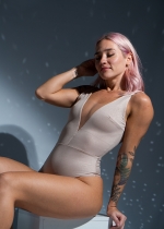 Champagne Alba bodysuit (Capsule collection)