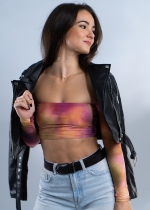 Top Andrea Autumn Tie dye (recycled)